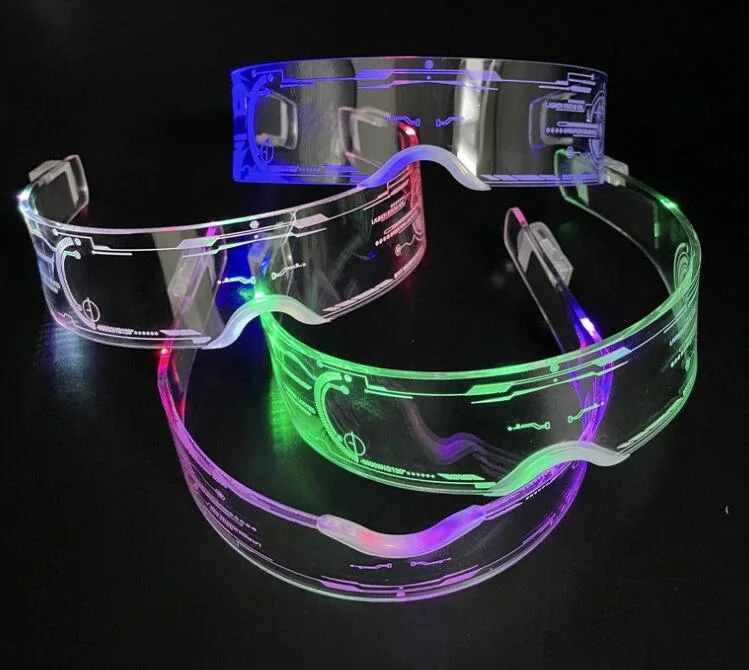 Halloween Christmas Dance Decoration LED Glasses Party Decoration