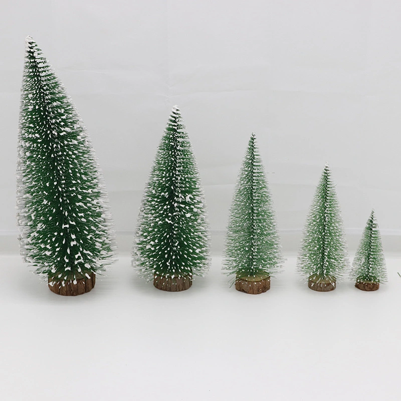 3D Mini Pine Needle Tree Small Desktop Christmas Tree