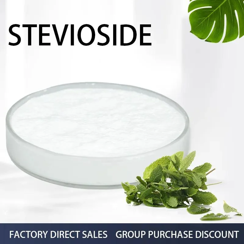 Edulcorante Natural orgánico Extracto de plantas de Stevia steviosides Ra Ra40---RA98