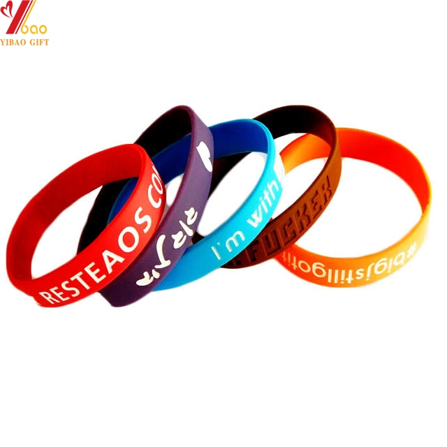 RFID Custom Fashion Silicone Bracelet and Silicone Wristband Promotion Gift (YB-HR-378)