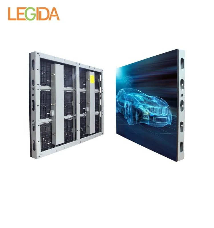 Legidatech Iron Cabinet P10 Outdoor Advertising LED Billboard شاشة العرض