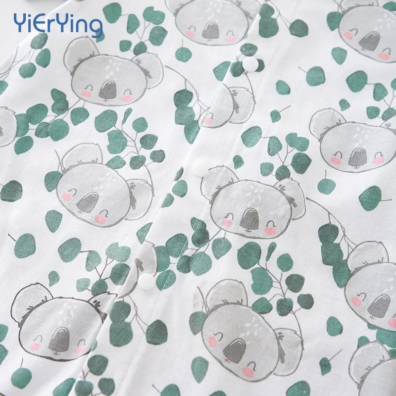 Wholesale/Supplier Baby Fashion Clothes 100%Cotton Short Sleeve Cute Koala Pattern for Summer Cute Pajama Baby Romper