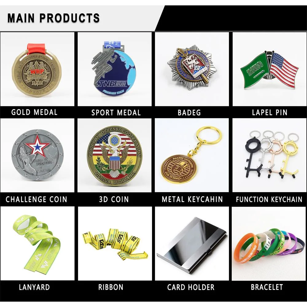 Factory Direct Price Colorful Cartoon Souvenir Youth Soccer Metal Medals