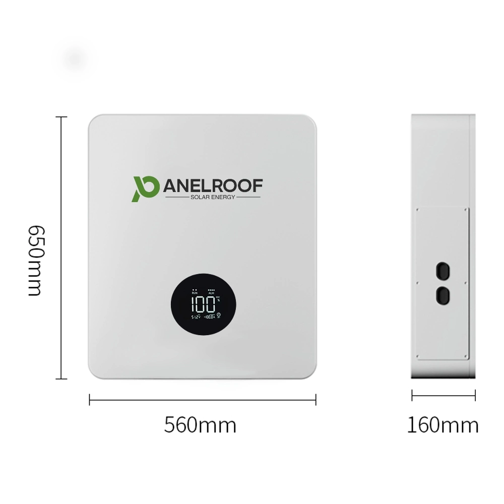 Panelroof 3,2V Cell 48 Volt 100ah 200ah Solar Li Ion Batería de polímero de ión litio