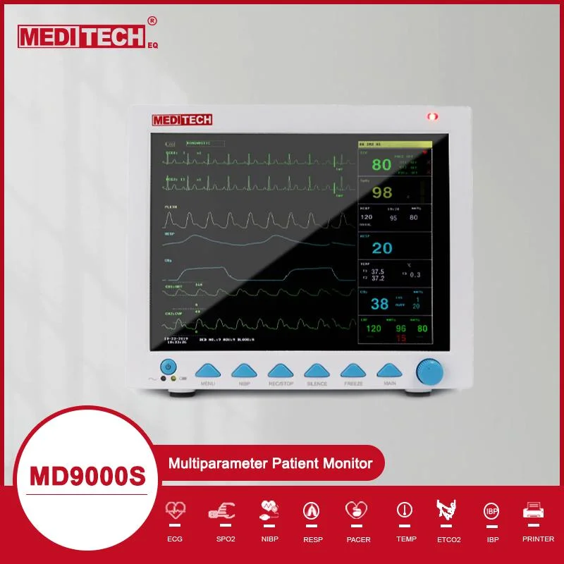 Meditech ICU Portable Multi-Parameter Patient Monitor