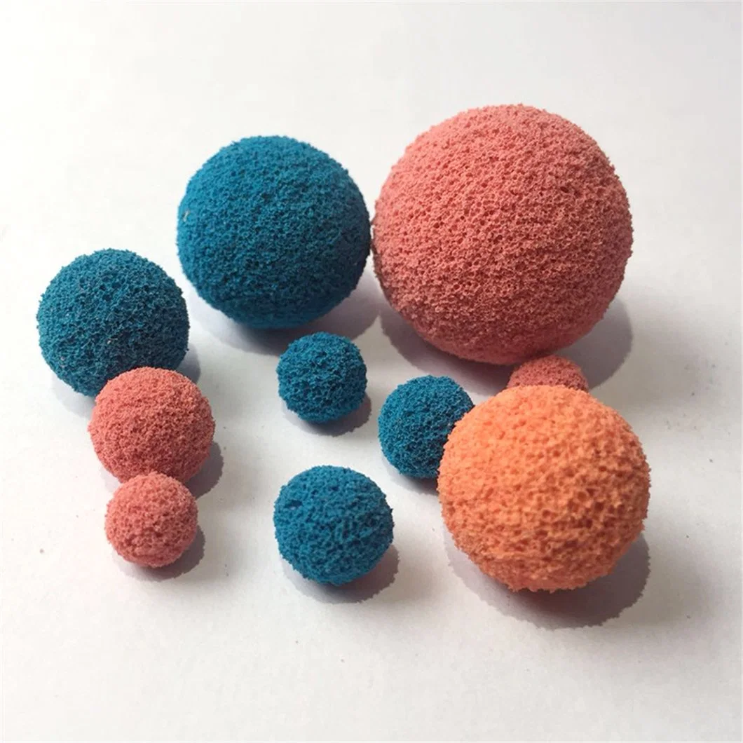 2'' 3'' 4'' 5'' 6'' Concrete Pump Pipe Cleaning Rubber Sponge Ball Supplier