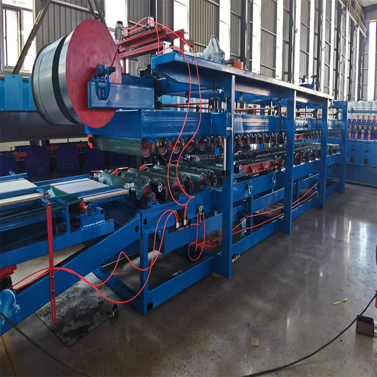 Hot Sale Automatic Compound Wall EPS and Rockwool Sandwich Panel Roll Forming Machine Production Line