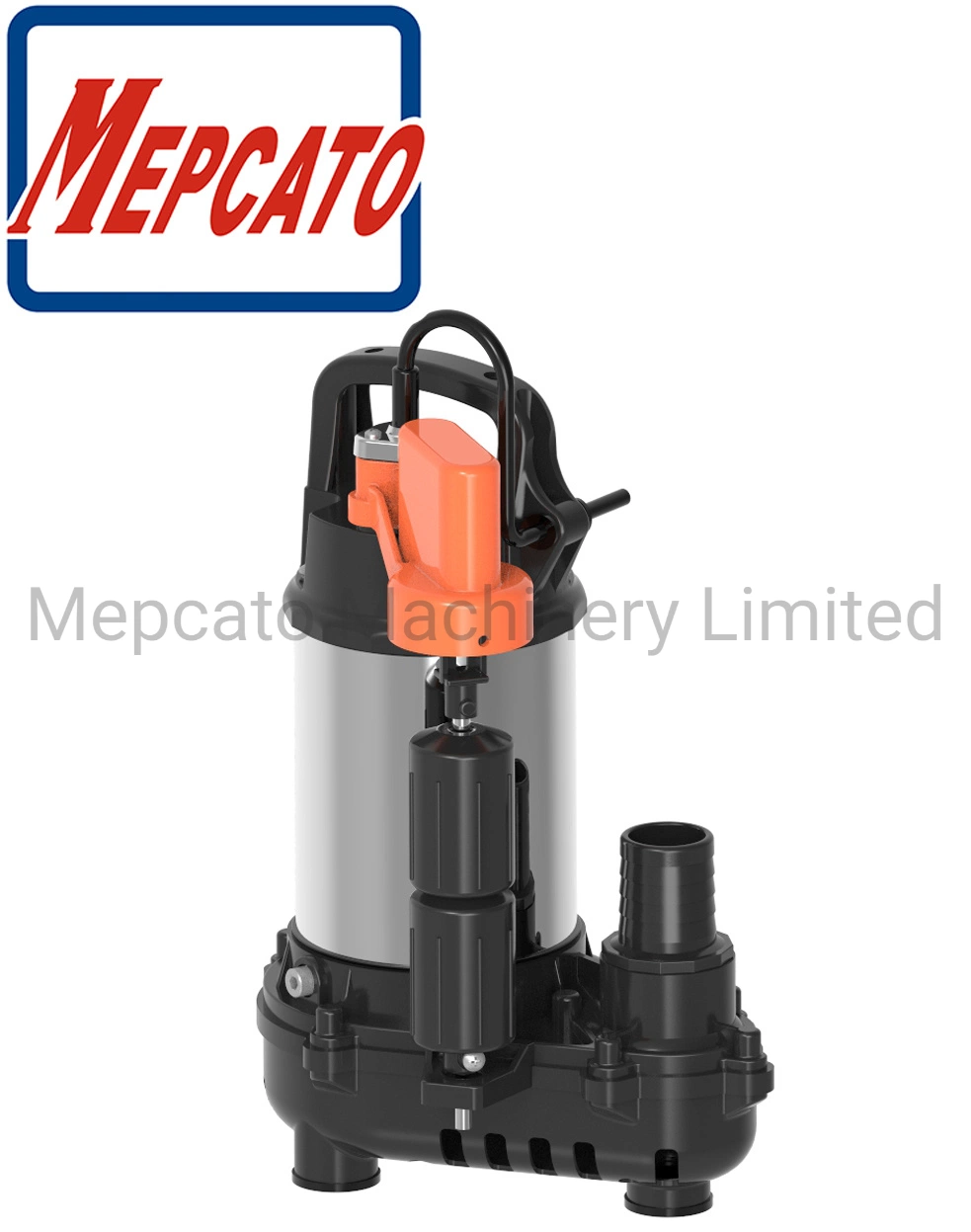 Non-Corrosive Factory Plants Industry Waste Water Dirty Water Discharge Stainless Steel Submersible Water Drainage Pump with Twin Floaters