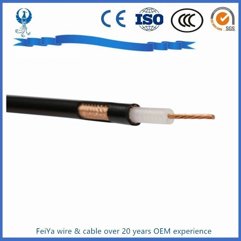 Ho7RN-F de alta densidad de Cable ascensor eléctrico de control de aluminio cubierta de plástico impermeable Coaxial Cable del panel Solar PV de goma