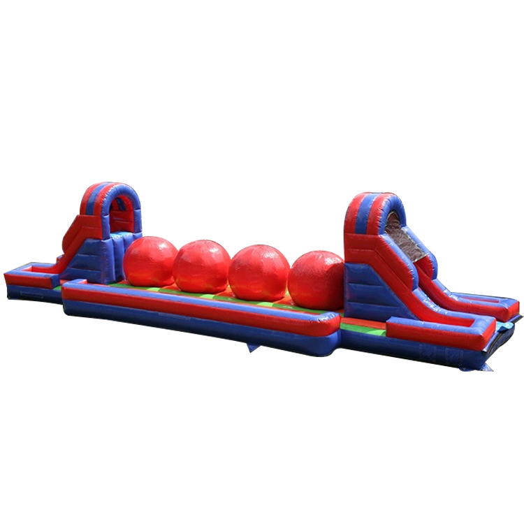 Inflatable Big Baller Wipe out Sport Game Inflatable Wipe out Obstacle Courses Wiped out Challenge Inflatable Games