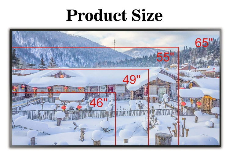 Hot Good Price 46 55 Inch 2X2 2X3 3X3 1.7mm Multi Screen Videowall Ultra Narrow Bezel Display Did LCD Video Wall