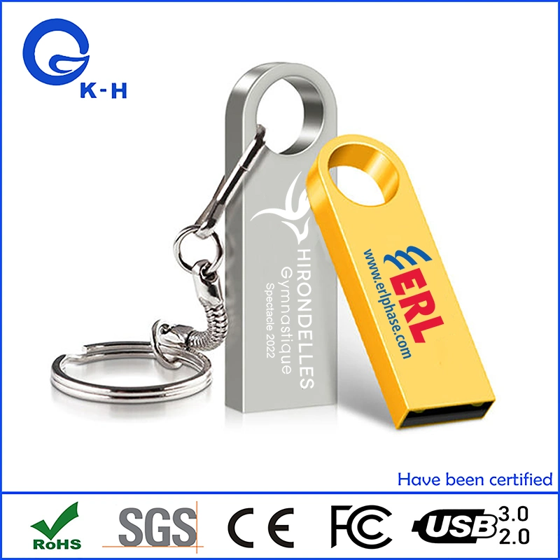 Mini USB de metal 2,0 3,0 Stick 2 GB de memória Flash Disk16GB 8 GB