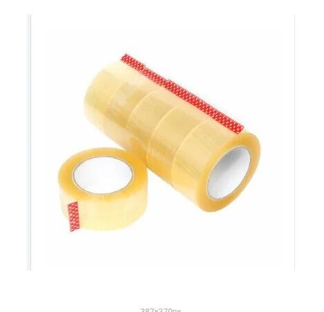 Clear Adhesive Gum Tape Low Noise No Noise Tape Factory Sales Wholesale/Supplier Transparent Sticker Paper