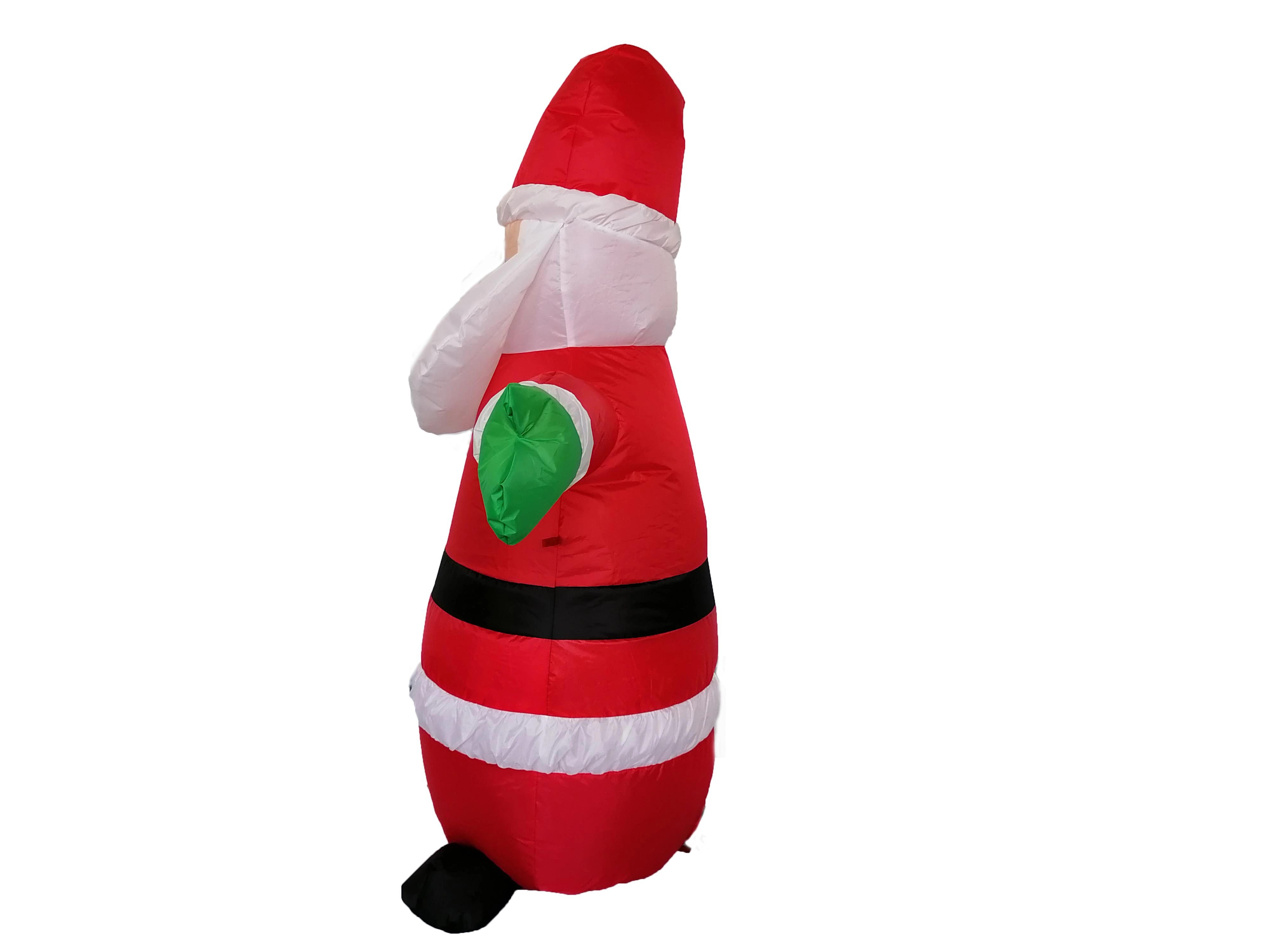 4FT Natal Santa Claus mão de abertura, Piscina Interior insufláveis decoração de terceiros