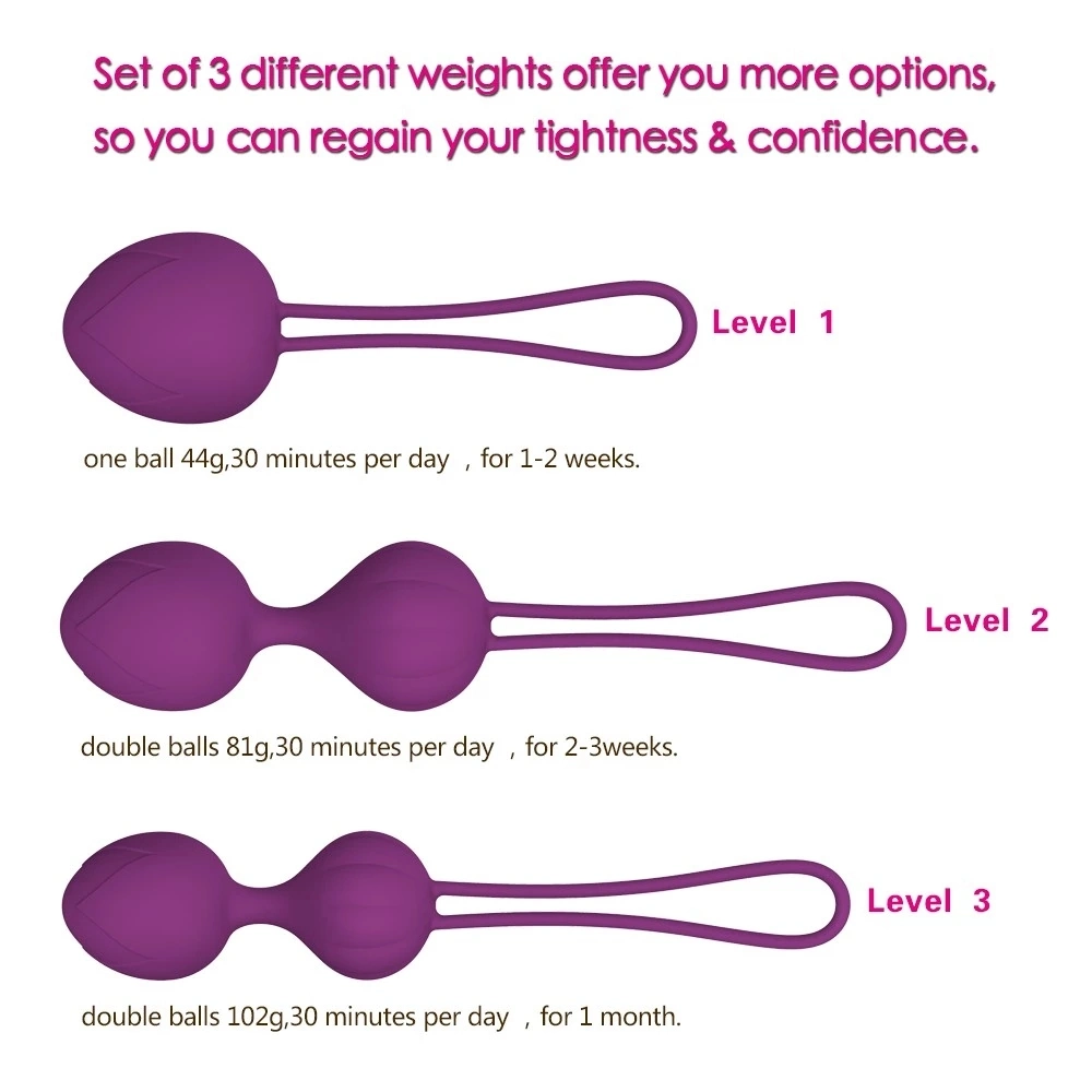 Ben Wa Balls Kegel Exercise Sex Toy Egg Sex Products for Women