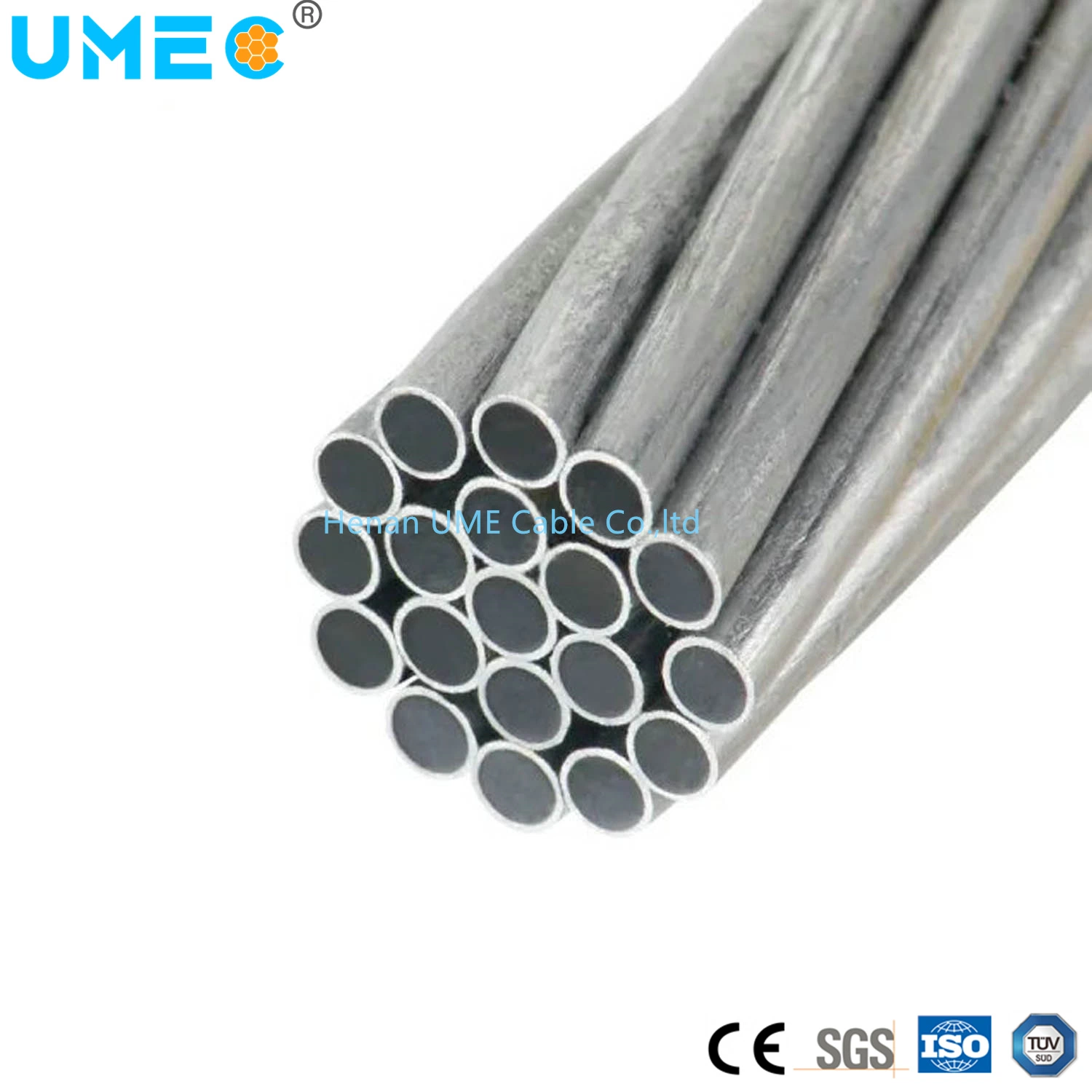 Electric Acs Aluminum Clad Steel Single Wire or Stranded Conductor for Opgw Production Electrical Acs Conductor