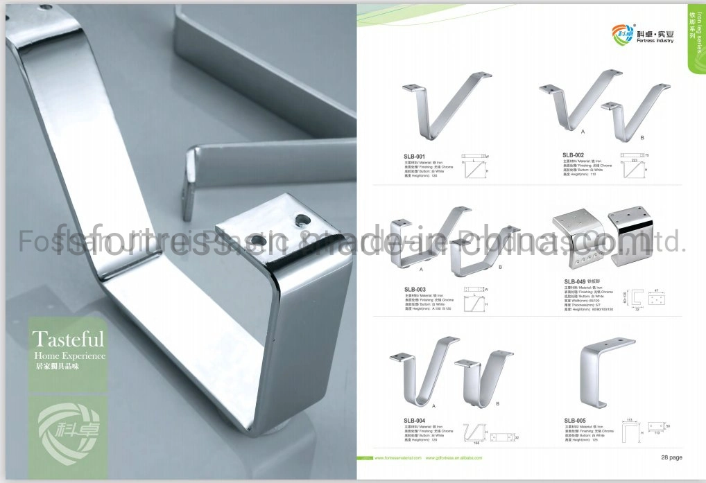 Moderne Heiß-Verkaufende Art Und Weise Hersteller Produzieren Hardware Sofa Bein Möbel Zubehör Modell SLB-004 zum Verkauf