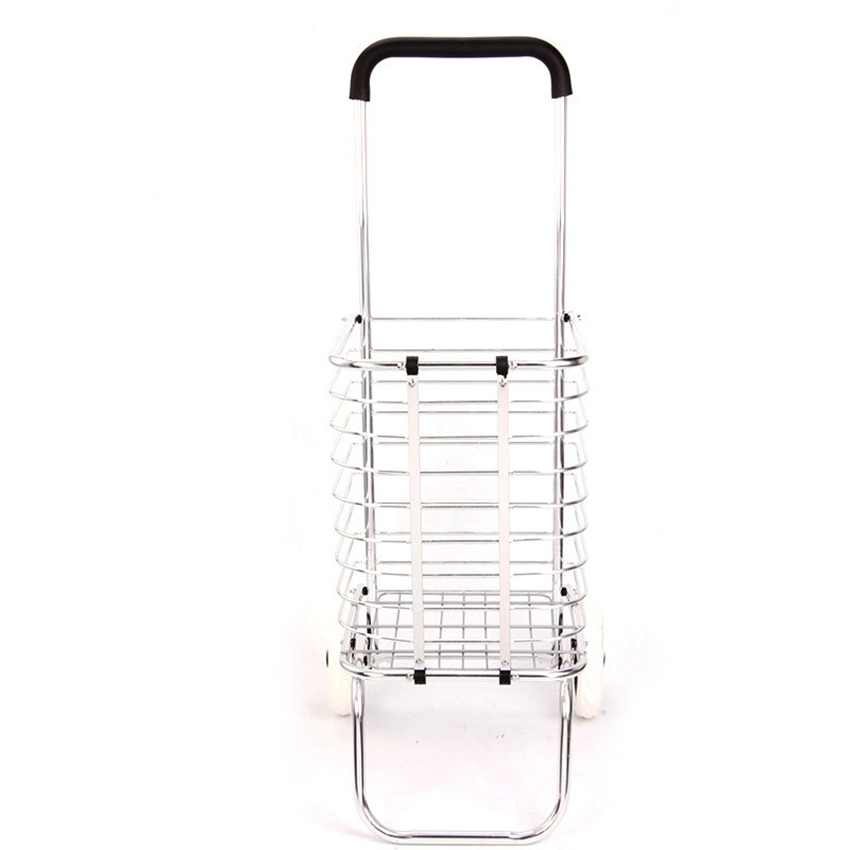 Factory Wholesale/Supplier Foldable Food Luggage Shopping Trolley Aluminum Hand Cart