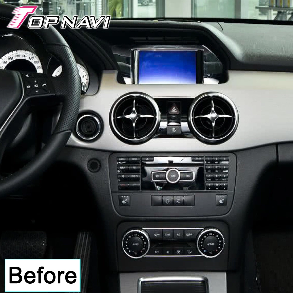 Android 12 System Car GPS für Mercedes-Benz GLK X204 2013 - 2015 4G+64G RAM WiFi Google BT Video Stereo CarPlay Touchscreen