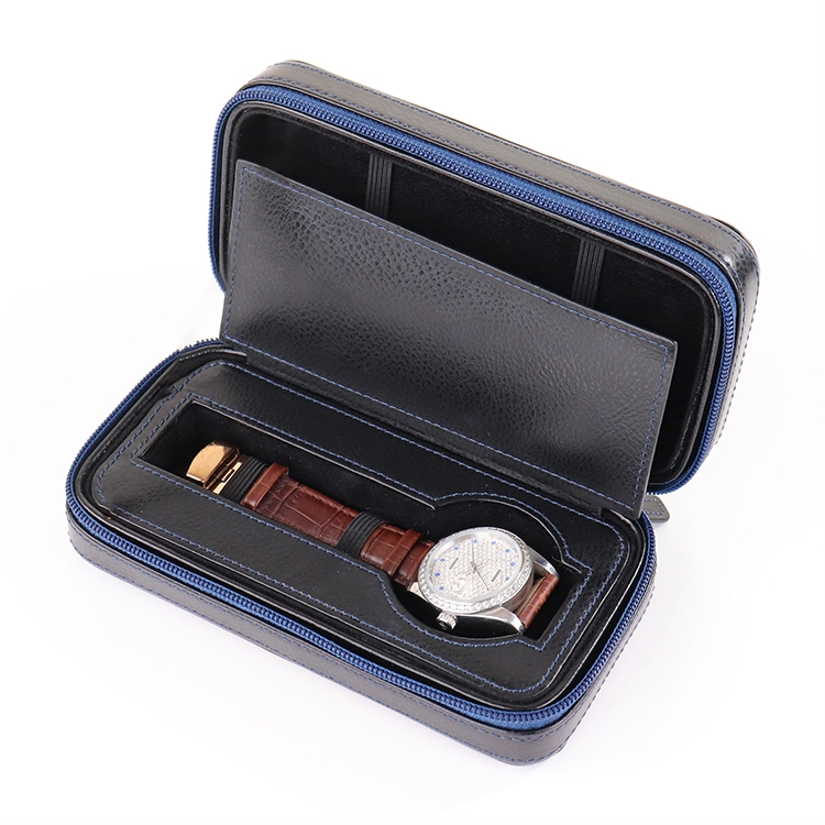 BSCI ISO LVMH Fabrik umweltfreundliche Recycling-Leder Saphir Custom Luxuriöse Uhrenboxen