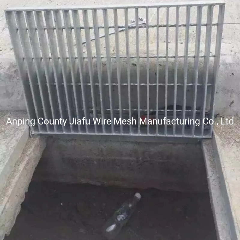 Flat Steel Grating Used in Drainages and Well Covers