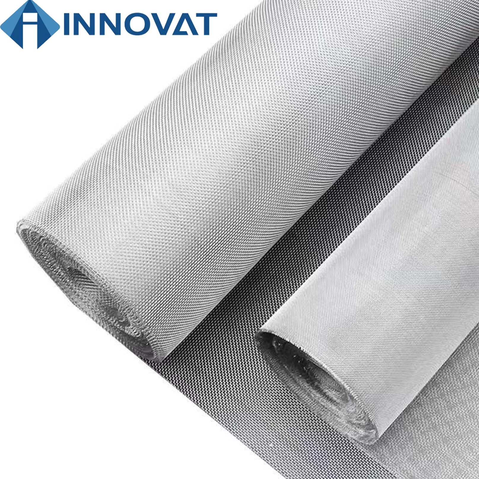 Ss Wire Netting Cloth Ss 304 Insect Net Mosquito Window Screen High Temperature Plain Weave Security Mesh Stainless Steel Wire Cloth Woven 140 150 Micron