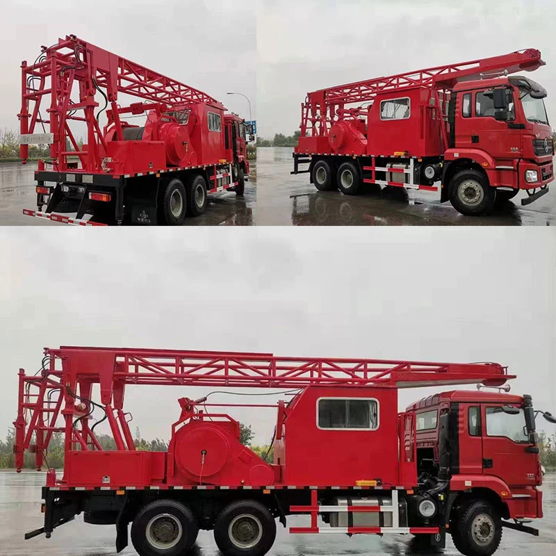 Petroleum Extraction Equipment Front Mounted Hydraulic Mast Swabbing Unit Suction Unit Extract Oil Production Truck Oil Recovery Zyt Petroleum Equipment