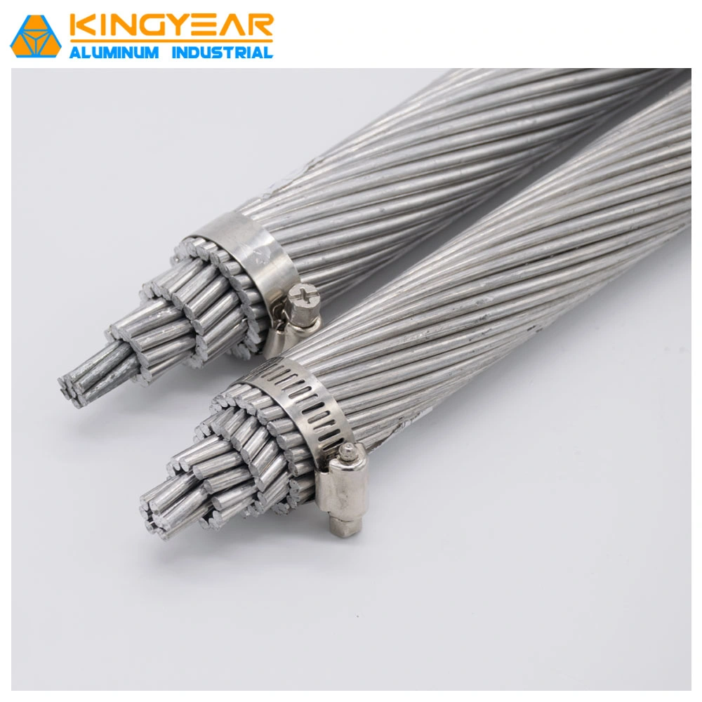 Galvanized Steel Core Aluminum Hda/ACSR Conductor 100mm2 Dog Hare Hyena BS 215