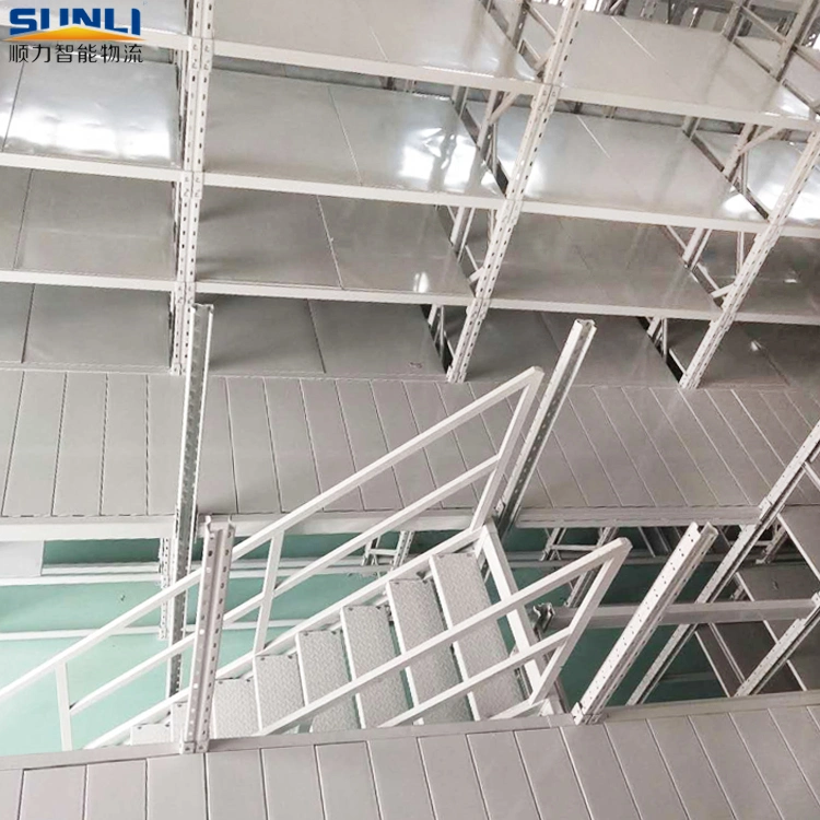 Multi Shelf Steel Decking Mezzanine Floor Rack with SGS/ISO