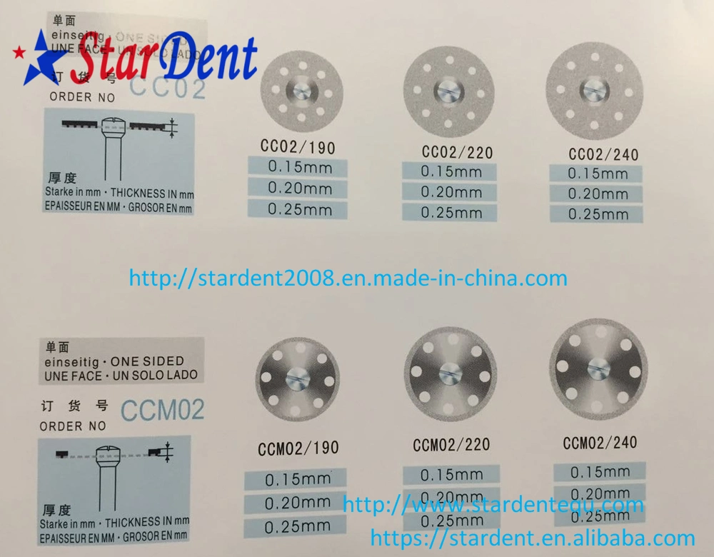 Dentallabor Diamant Schneidescheibe / Dental Produkt