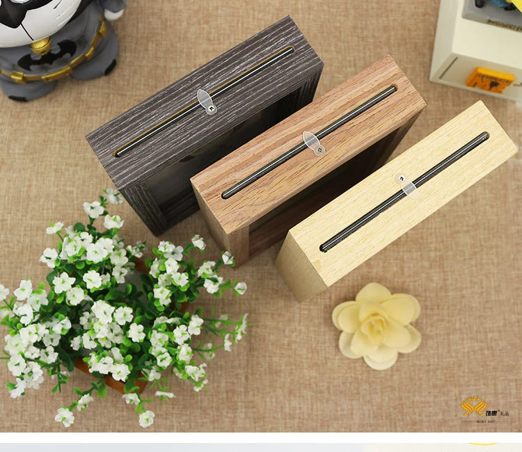 4*6" Double-Sided Wooden Photo Frame (4*6'')