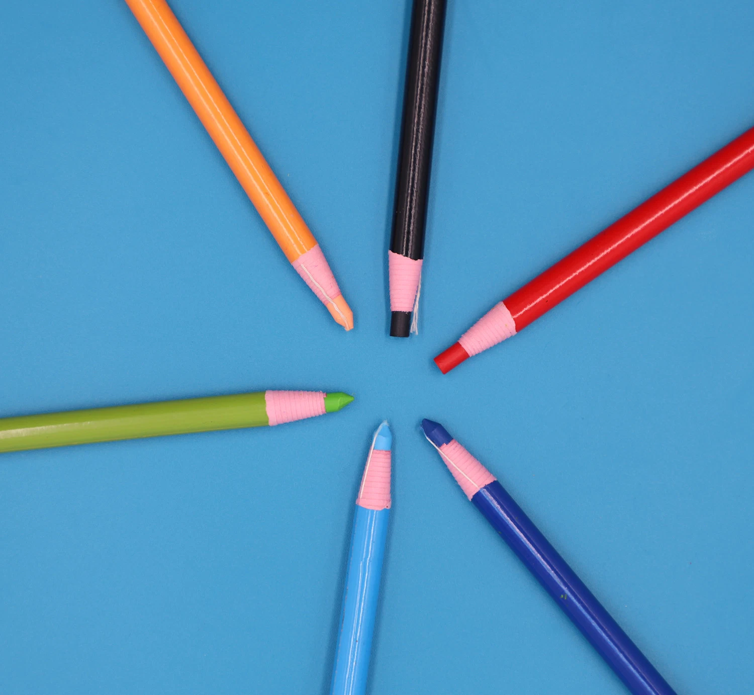 Stationery Supply Cut-Free Crayon Pencil with Paper Wrap