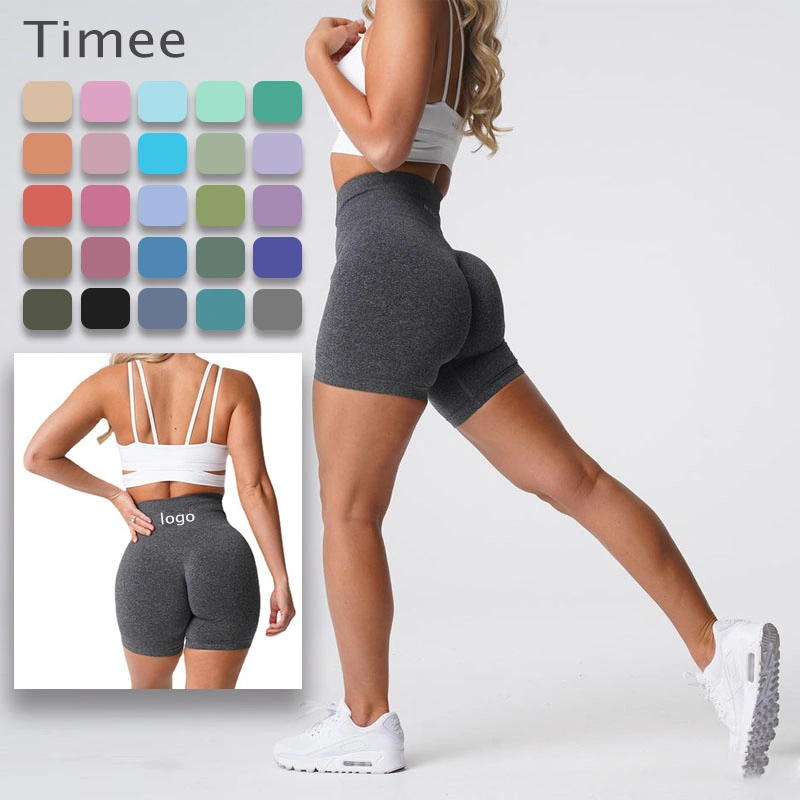 Camouflage Yoga Shorts Women's Elastic Quick Drying Breathable Five Point Pants Gym Xs Extra Small Seamless Sports Shorts