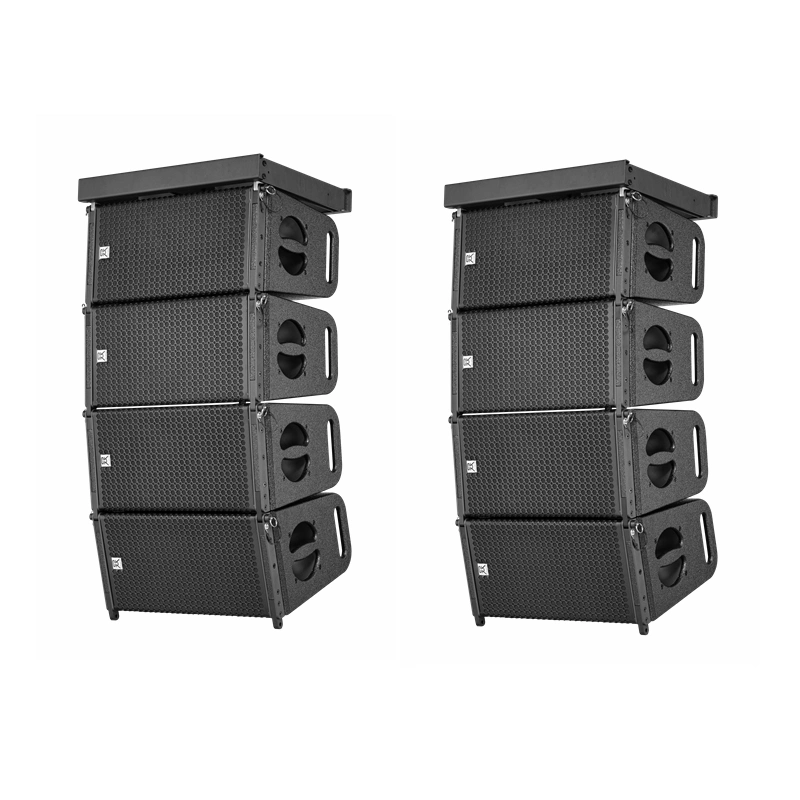 8-Zoll-Line-Array-Lautsprecher + Audiosystem + Line-Array-Cvr + Professional Audio