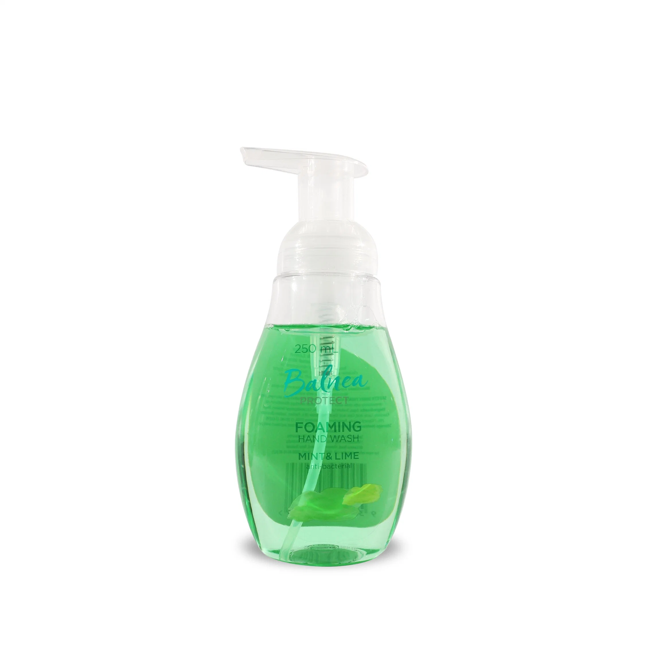 Lime y Mint Anti-Bacterial espuma hidratante hidratante de lavado de manos Anti-Bacterial espuma de jabón de manos