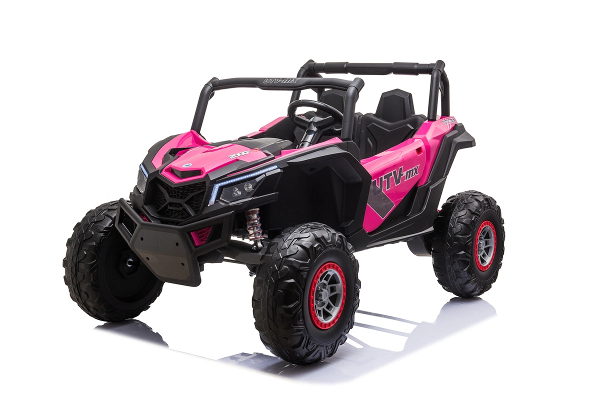 24V Battery Operated Ride on Car UTV for Kids Pink