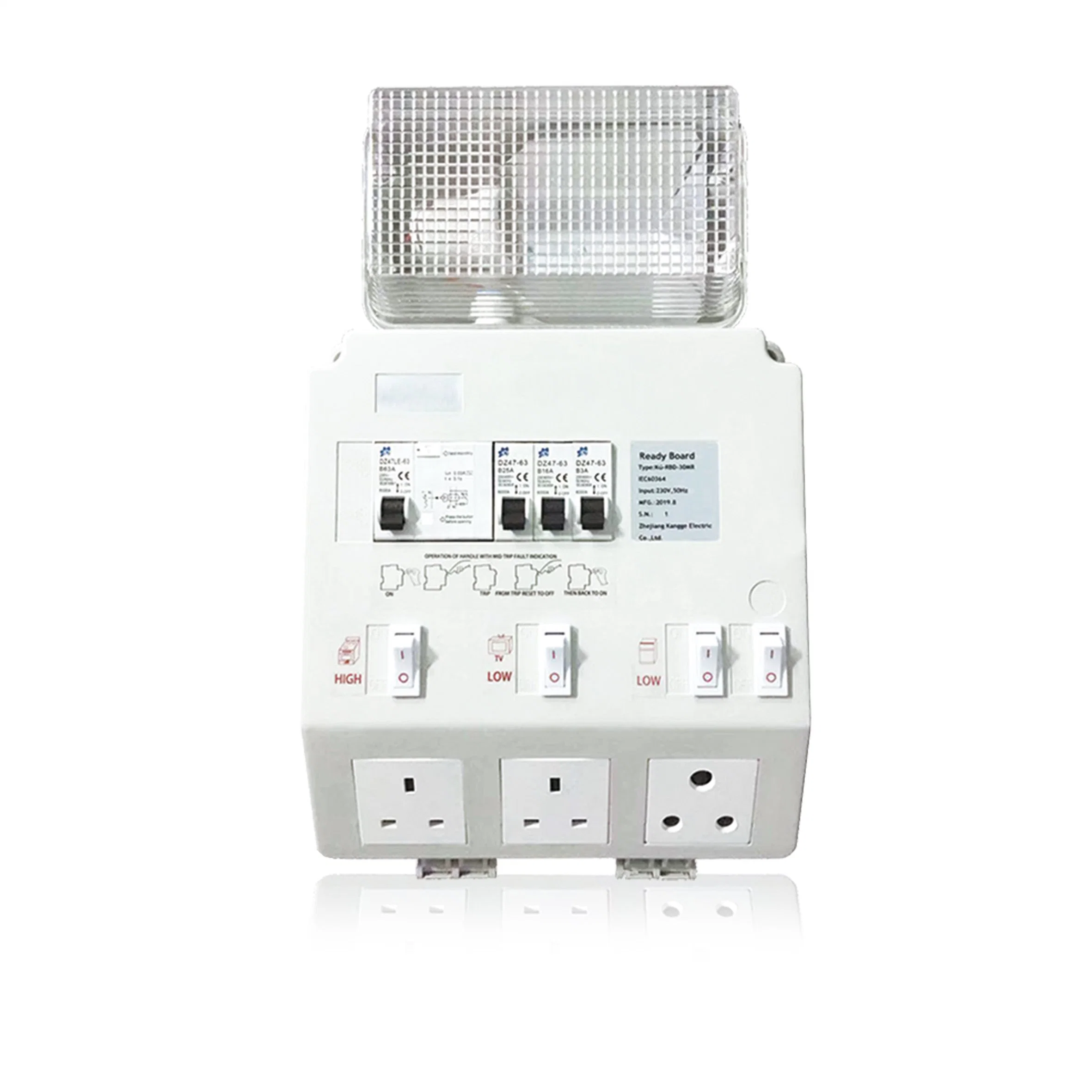 Rb31 High quality/High cost performance Ready Board Box Power Distribution Unit with Leakage and Overload Protection