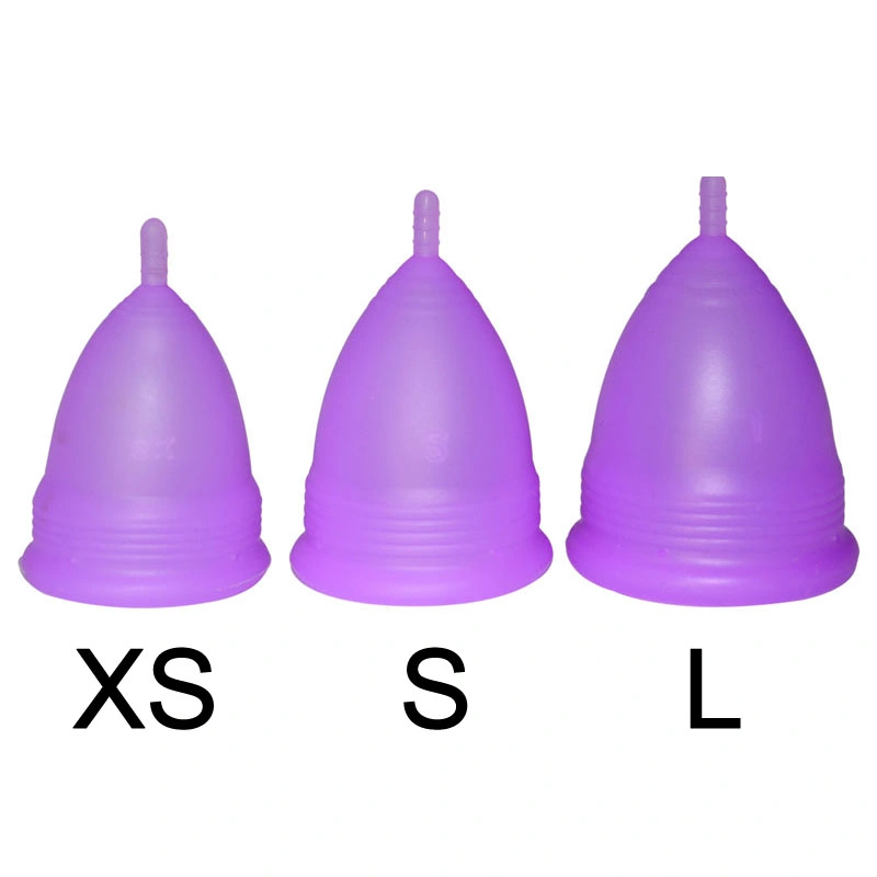 Anti Side Leakage Menstruation Period Medical Grade Silicone Menstrual Cup