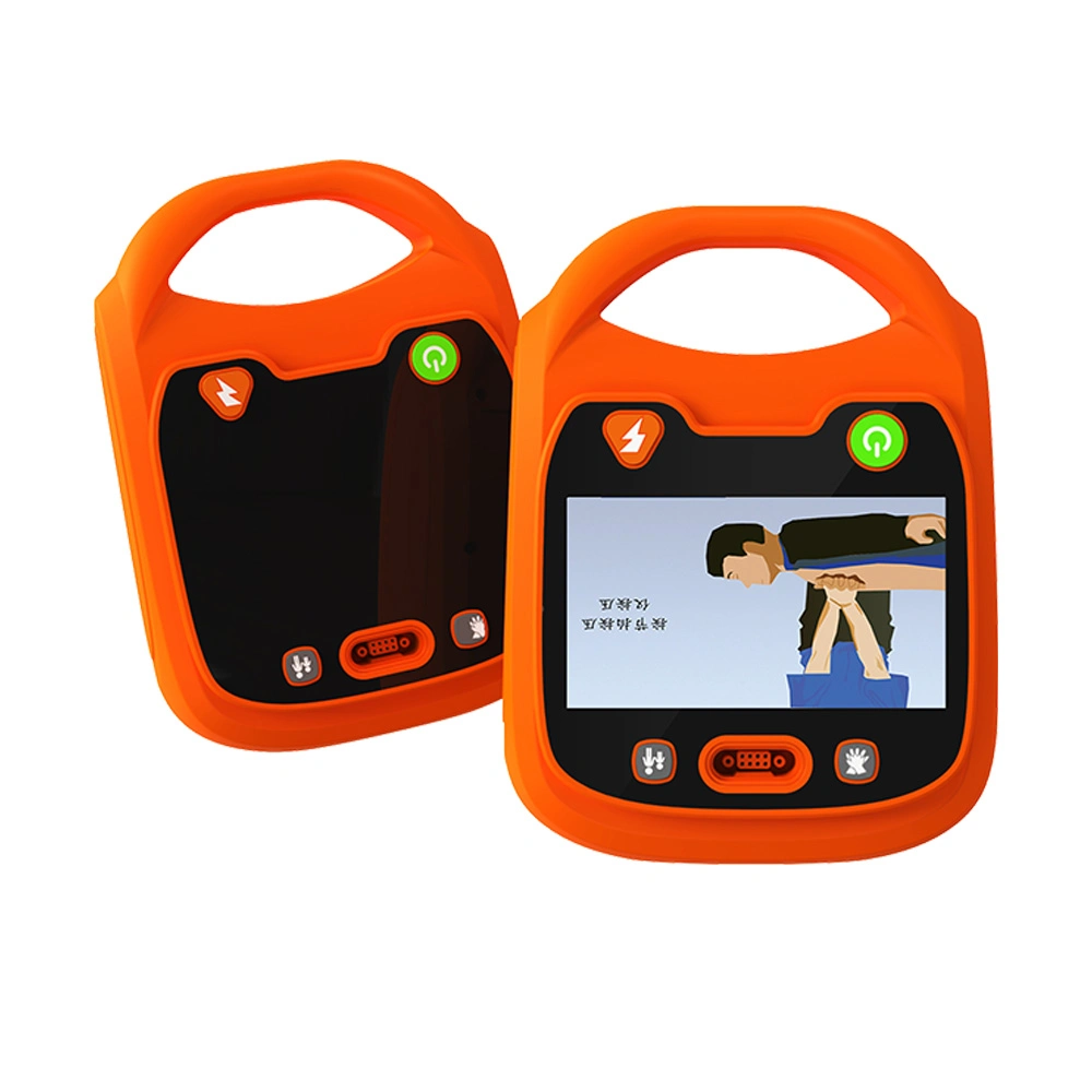 Icen Portable Biphasic Simulator CPR Maschine Herz automatisierte externe Defibrillator Aed-Trainer