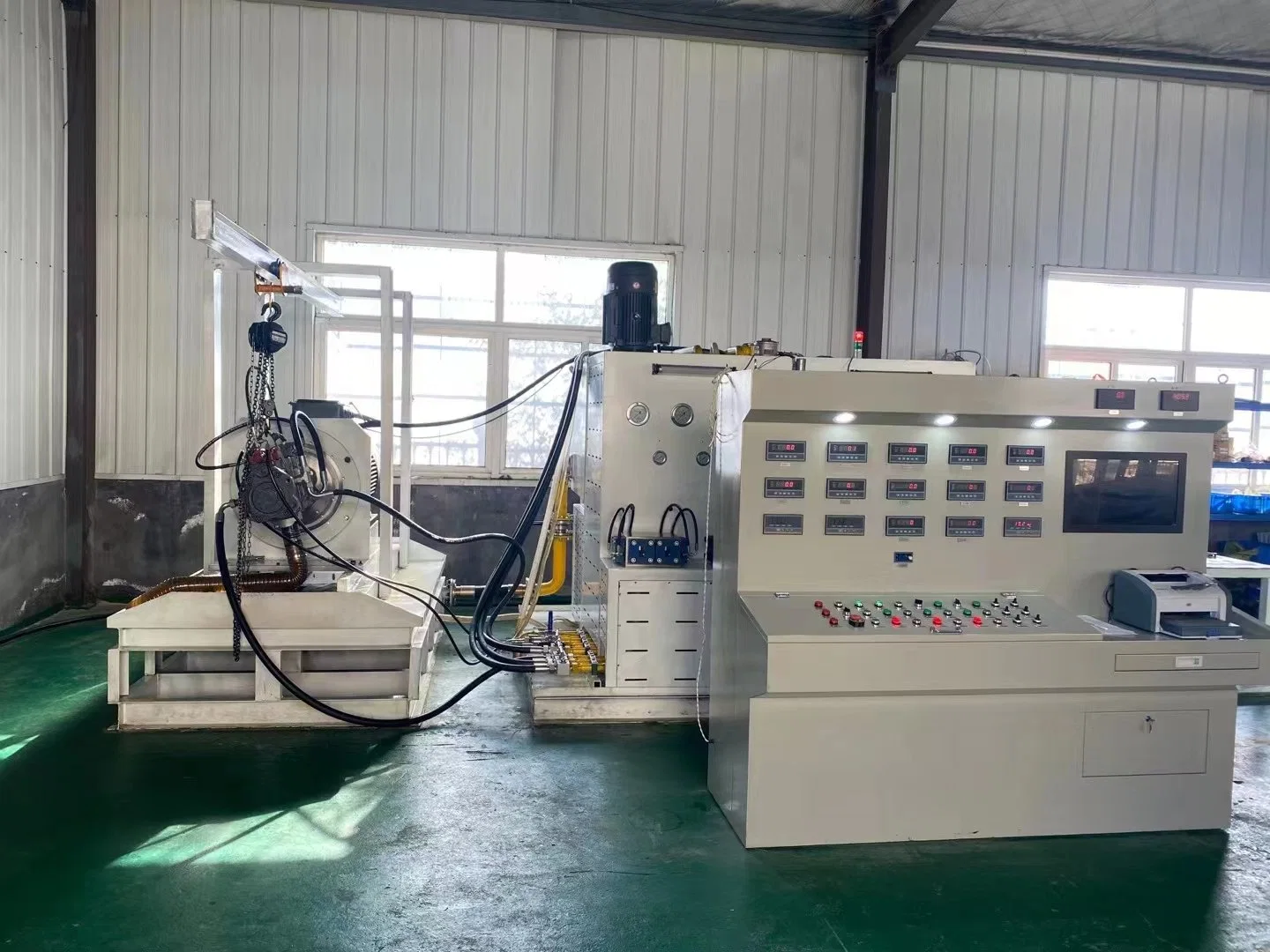 Hydraulic Piston Pump and Piston Motor Test Machine, Computerized Hydraulic System Test Bench