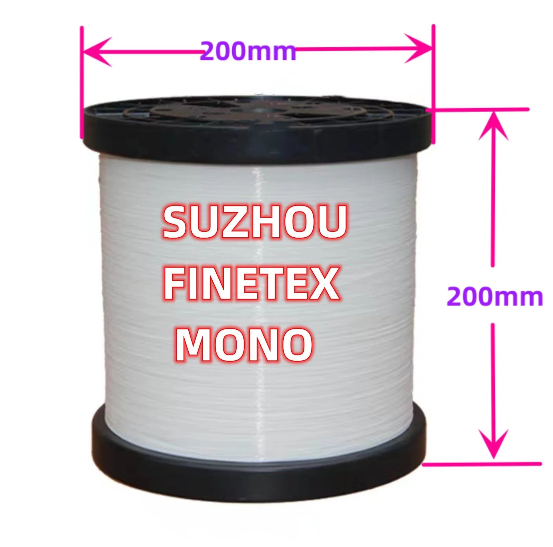 Polyester Nylon Monofilament Fish Yarn 20D - 5.0 mm Used For Zipper / Fish Line / 3D Fabric / Shoes Upper etc......