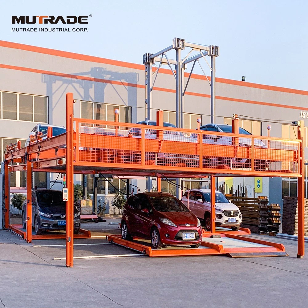 2500kg Capacity Puzzle Parking System Public Parking Lot