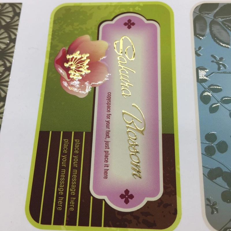 High Definition Garment Labels Trademark Logo UV Printing Paper Hangtags for Clothes