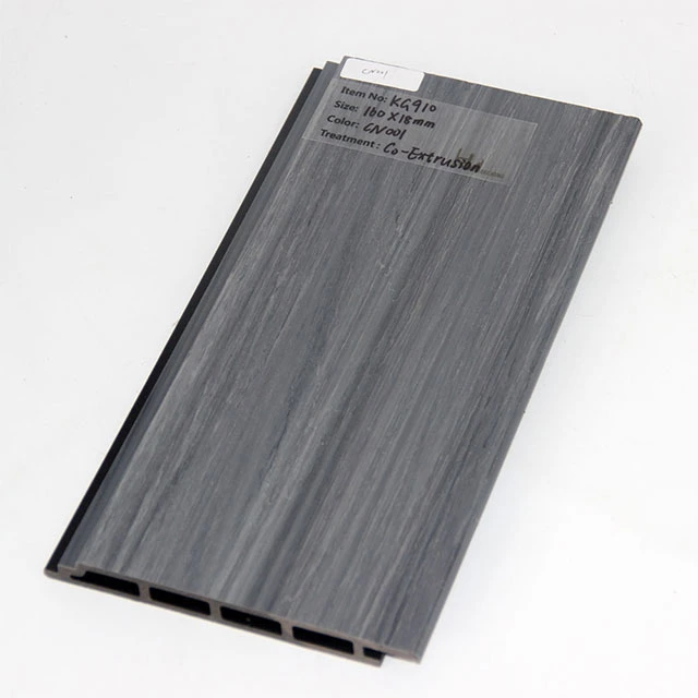 Wall Panel WPC Wood Plastic Composite Cladding Co-Extrusion Fluted Wall Panel