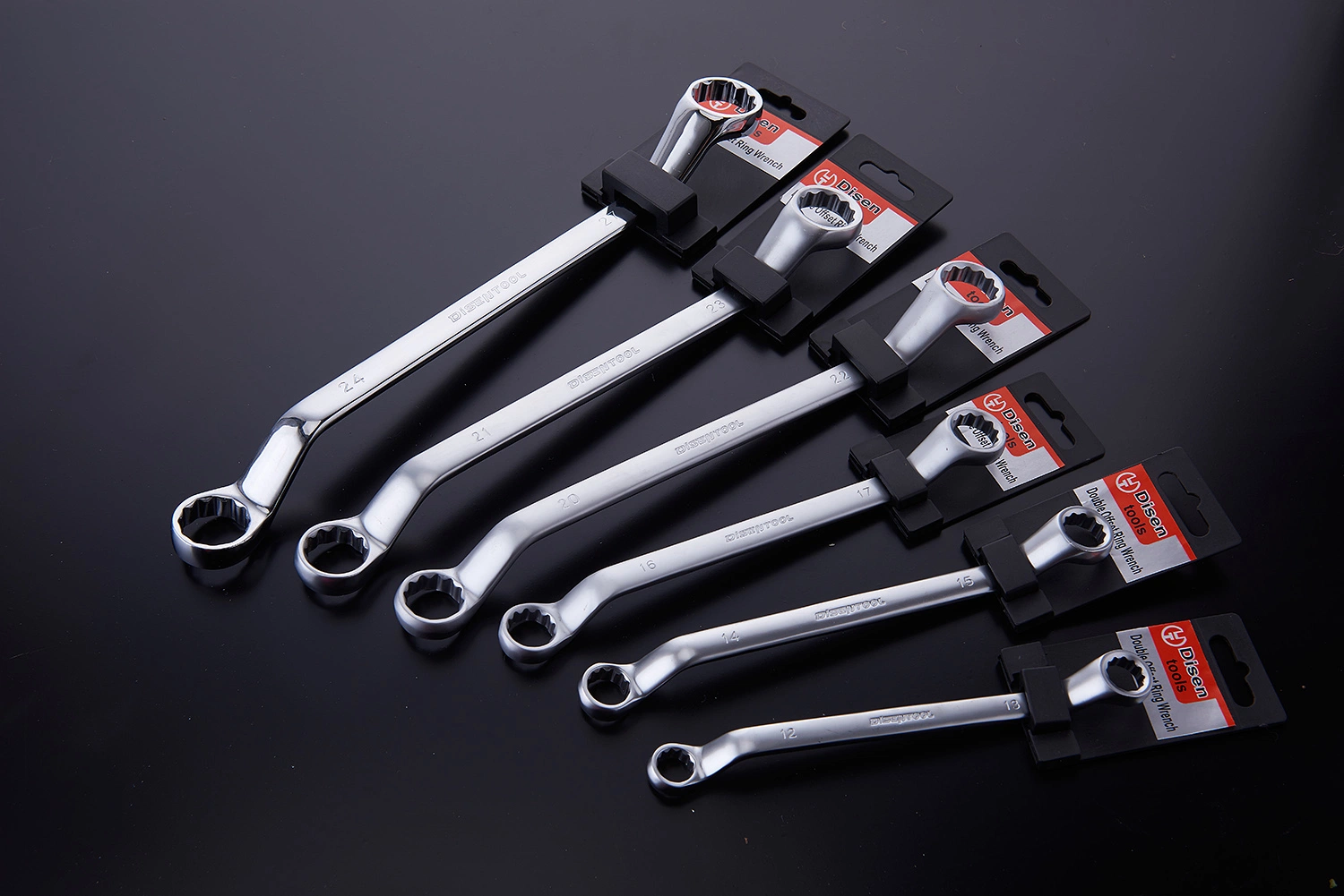 High quality/High cost performance Double-Headed Ring Wrench 45-Degree Angle Wrench Set Repair Tool