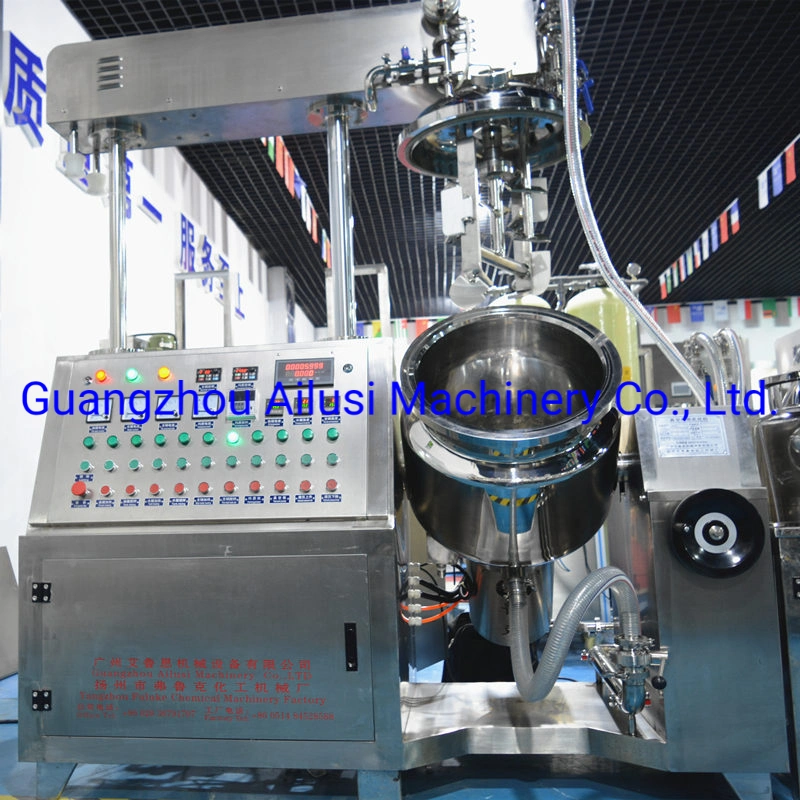 300L Vacuum Emulsifying Mixer Machine Conditioner Production Homogenizer Emulsifier