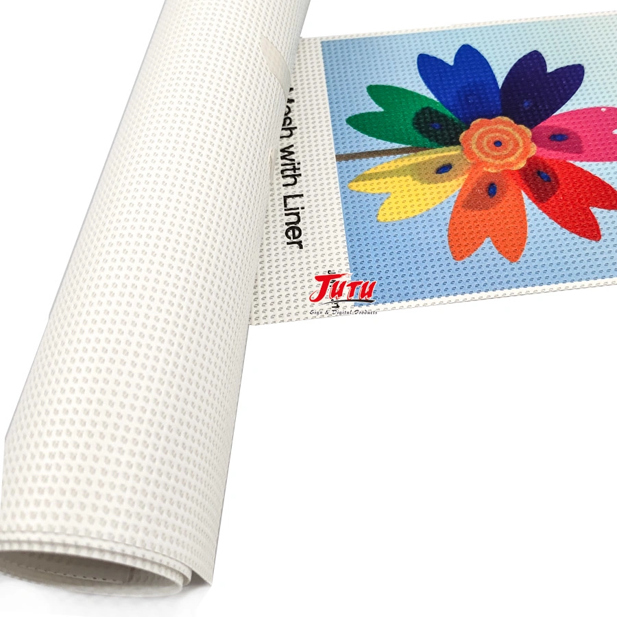 Carton Packed 320-550 G Display Digital Printing Backlit PVC Coated Mesh Banner