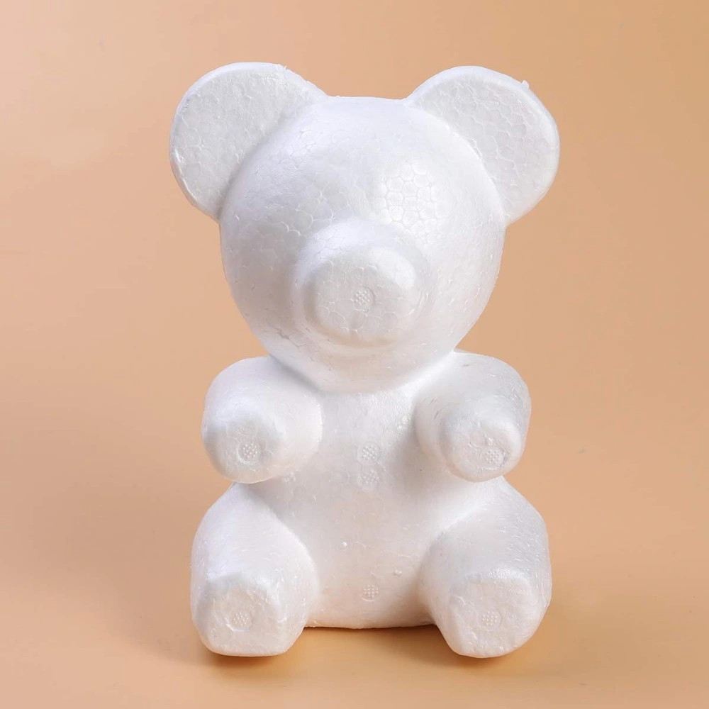 Polystyrene Styrofoam Foam Bear White Craft Foam Balls Craft Wedding Party Decoration Flower