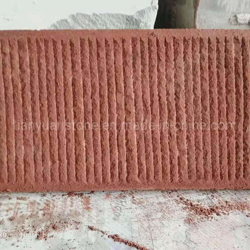 Natural Stone for Facades Red Sandstone Honed