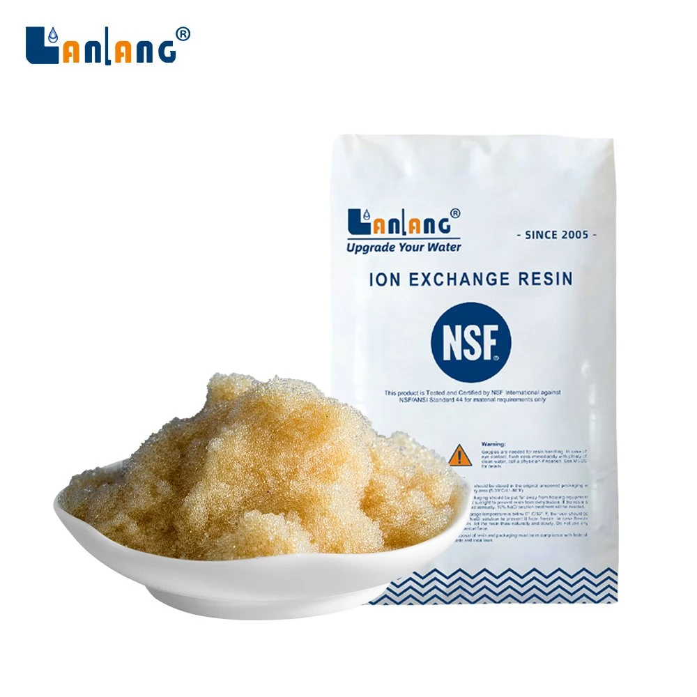 Industrial Boilber Resin Water Treatment Filter Softener Cation Resin 001X7 Ion Exchange Resin